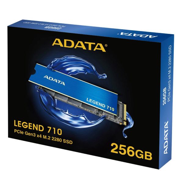 SSD ADATA Legend 710, 256GB, M.2 2280, PCIe Gen3x4, NVMe, - RealShopIT.Ro