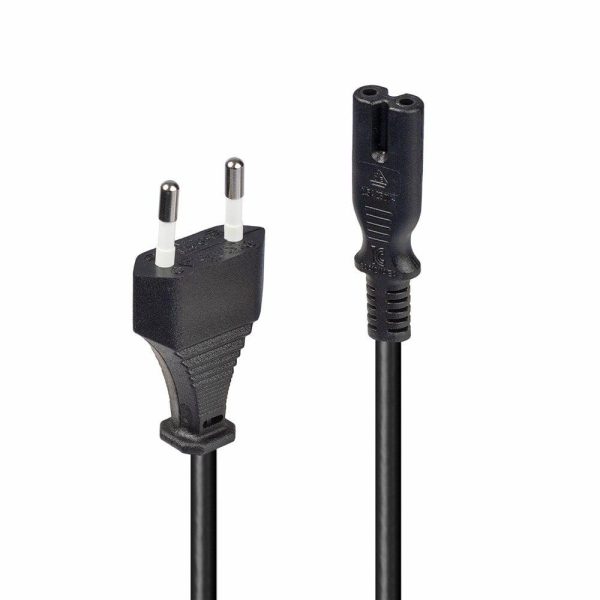 Cablu alimentare Lindy Euro C8 - IEC C7, 5m, negru - RealShopIT.Ro