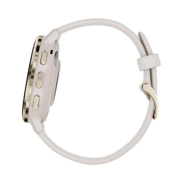 Ceas Garmin Venu 3S, Ivory/ Soft Gold - RealShopIT.Ro