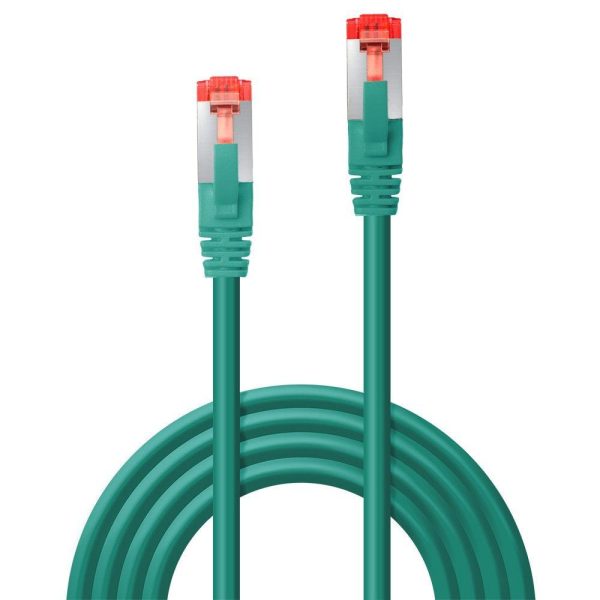 Cablu retea Lindy 3m Cat.6 S/FTP, RJ45, green - RealShopIT.Ro