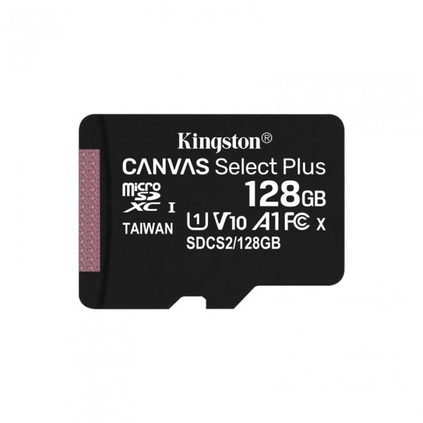 Card de Memorie MicroSD Kingston Select Plus, 128GB, Class 10 - RealShopIT.Ro