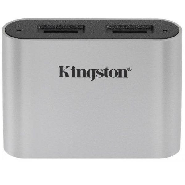 Card reader Kingston, USB 3.2, Supported Cards: UHS-II microSD cards/Backwards-compatible - RealShopIT.Ro