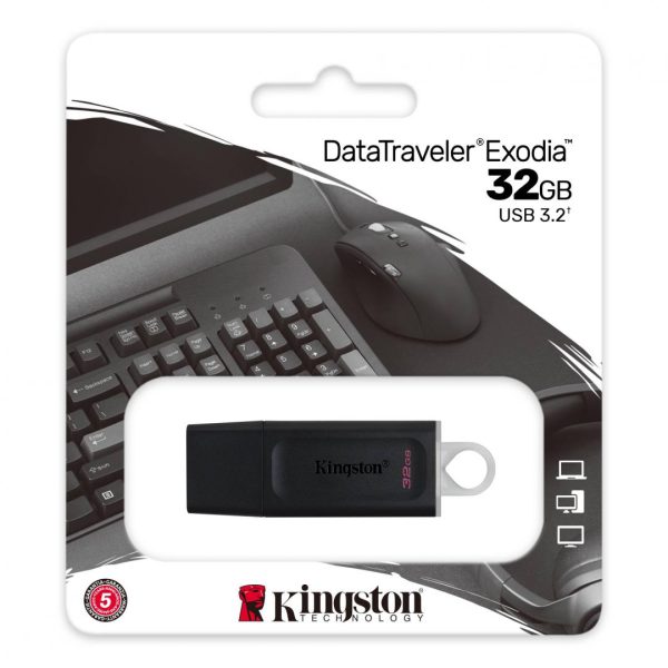 Memorie USB Flash Drive Kingston 32GB Data Traveler Exodia, USB - RealShopIT.Ro
