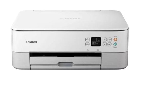 Multifunctional inkjet color Canon Pixma TS5351AWH White, dimensiune A4 (Printare, - RealShopIT.Ro