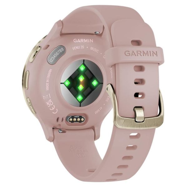 Ceas Garmin Venu 3S Pink Dawn/Soft Gold - RealShopIT.Ro