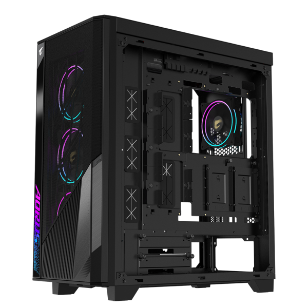 Carcasa GIGABYTE Aorus C500 Glass Mid Tower NEGRU - RealShopIT.Ro