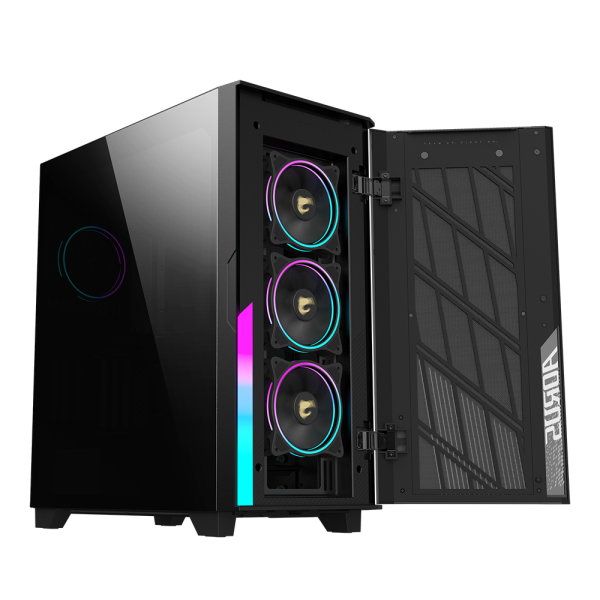 Carcasa GIGABYTE Aorus C500 Glass Mid Tower NEGRU - RealShopIT.Ro