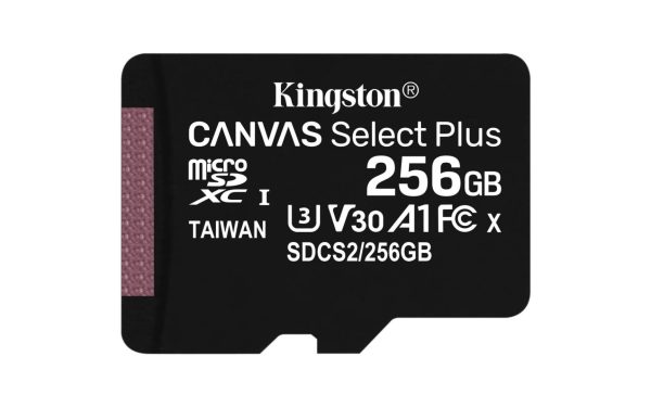 Card de Memorie MicroSD Kingston Select Plus, 256GB, Class 10 - RealShopIT.Ro