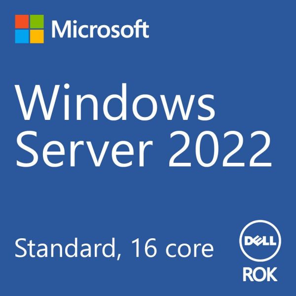 Dell Windows Server 2022,Standard, ROK,16CORE - RealShopIT.Ro