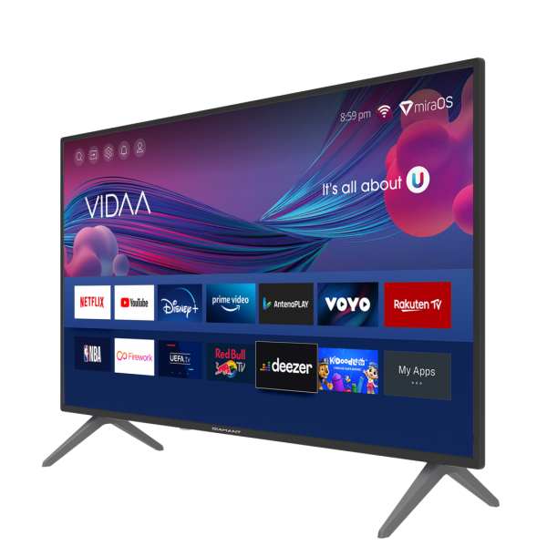 LED TV DIAMANT SMART 40HL4330F/C, 101 cm, Full HD, miraOS - RealShopIT.Ro