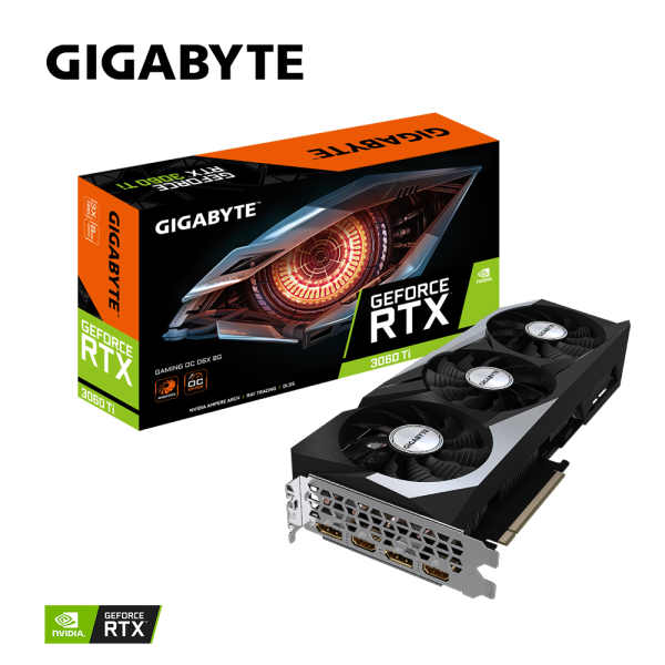 Placa video Gigabyte GeForce RTX 3060 Ti GAMING OC 8G, - RealShopIT.Ro