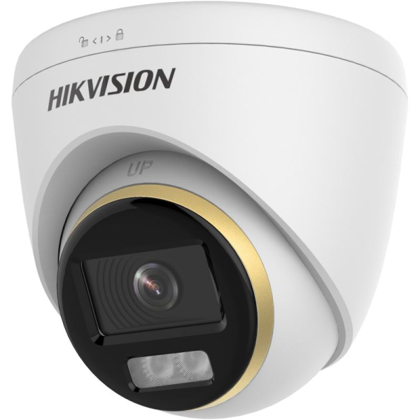 Camera de supraveghere Turret 3K ColorVu Dual-light PoC Hikvision DS-2CE72KF3T-LE(2.8MM), - RealShopIT.Ro