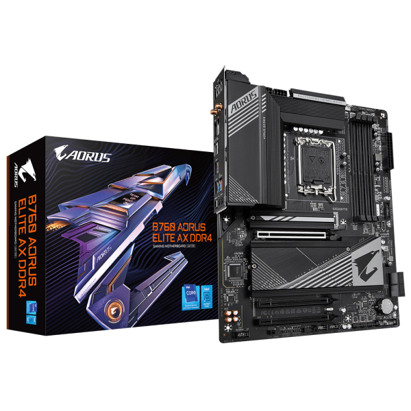 Placa de baza Gigabyte B760 AORUS ELITE AX DDR4 LGA1700 - RealShopIT.Ro