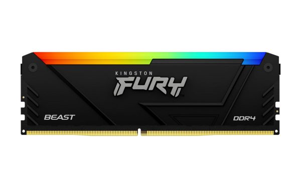 Memorie RAM Kingston FURY Beast RGB 16GB DDR4 3200MHz CL16 - RealShopIT.Ro