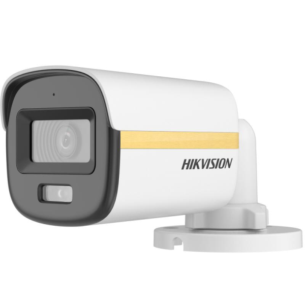 Camera de supraveghere Bullet 2MP ColorVu Dual-light Hikvision DS-2CE10DF3T-LFS(2.8MM), lentila - RealShopIT.Ro