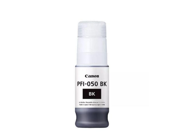 Cartus cerneala Canon PFI-050BK, Black, capacitate 70ml, pentru Canon TC-20, - RealShopIT.Ro