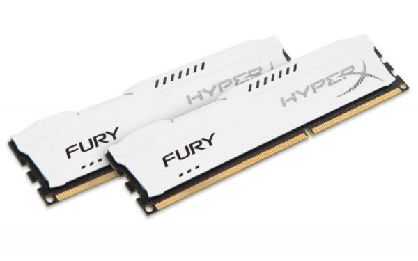 Memorie RAM Kingston HyperX FURY White, DIMM, DDR3, 8GB (2x4GB), - RealShopIT.Ro