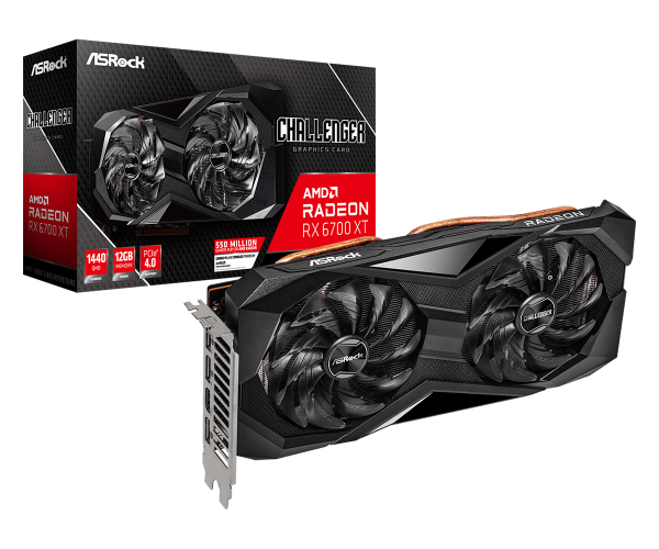 AsRock AMD Radeon RX 6700 XT Challenger D 12GB - RealShopIT.Ro