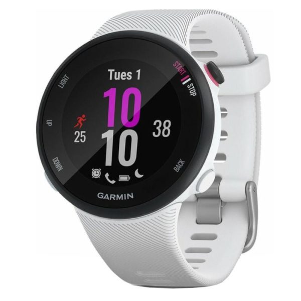Ceas Smartwatch Garmin Forerunner 45, Small, White - RealShopIT.Ro