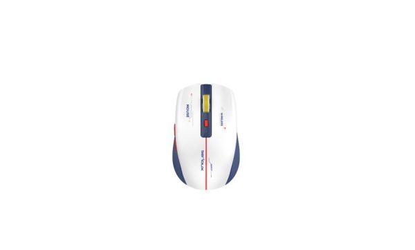 Mouse Serioux Flow 207 Wireless, reincarcabil USB-C, Albastru, senzor: - RealShopIT.Ro