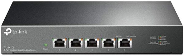 Switch TP-Link TL-SX105, 5 porturi 10G, Desktop, metal, Standarde și - RealShopIT.Ro