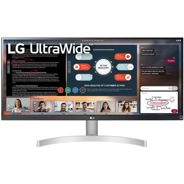 Monitor LED LG 29WN600-W, 29inch, FHD IPS, 5 ms, 75Hz, - RealShopIT.Ro
