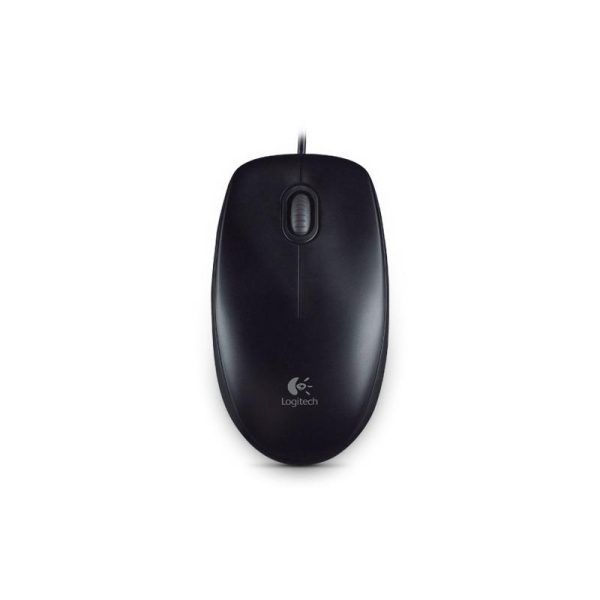 Mouse Logitech B100, optic, interfata USB, rezolutie 800 DPI, 4 - RealShopIT.Ro