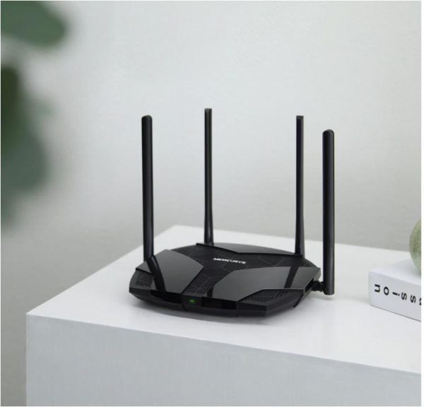 Mercusys Router, AX3000, MU-MIMO, Dual-Band, WPA3, Standarde wireless: Wi-Fi 802.11ax/ac/a/b/g/n, - RealShopIT.Ro