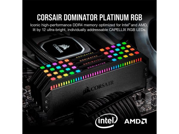 Memorie RAM CORSAIR DIMM DOMINATOR PLATINUM 32GB(2x16)6000MHz DDR5 CL30,1.40V XMP - RealShopIT.Ro