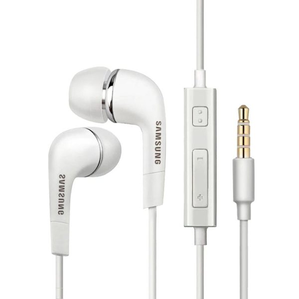 Samsung In-Ear Buds (w/microphone) EHS64 3.5mm-jack White (bulk) - RealShopIT.Ro