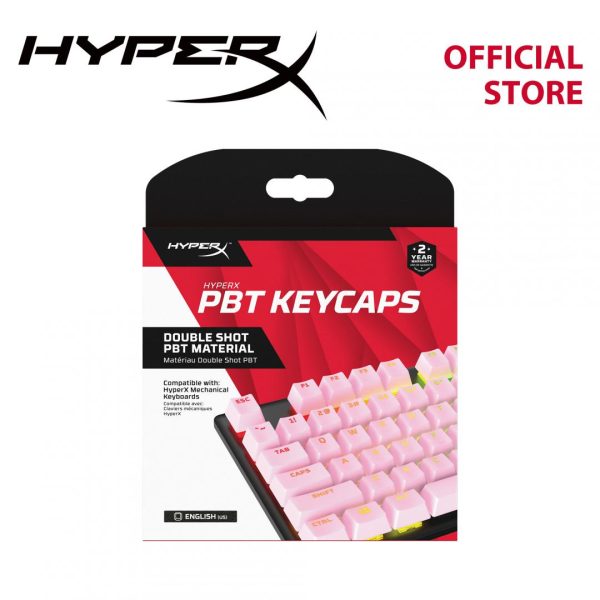 HP Gaming Keycaps Full set, HyperX Pudding, US Layout, Pink - RealShopIT.Ro
