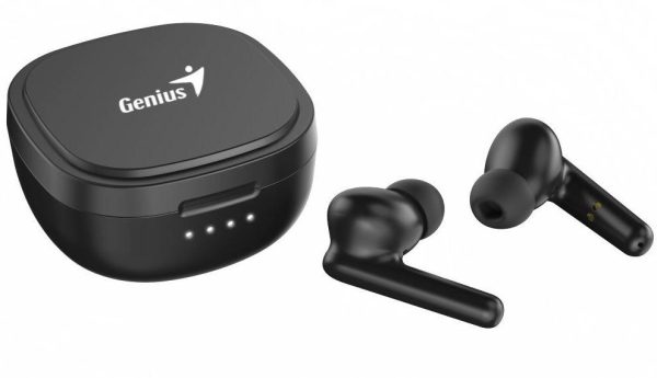 Casti Genius HS-M910BT True Wireless, intraauriculare, microfon, Bluetooth 5.0, USB - RealShopIT.Ro