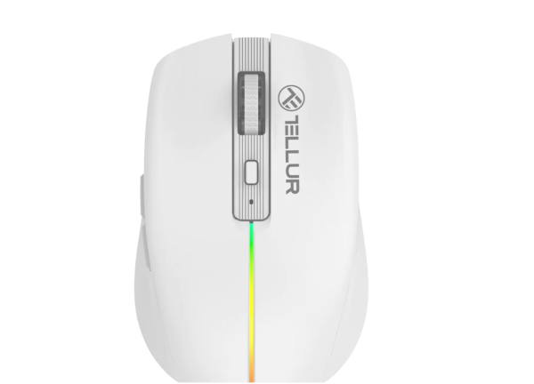 Mouse wireless Tellur Silent Click, interfata USB, rezolutie 1600 DPI, - RealShopIT.Ro