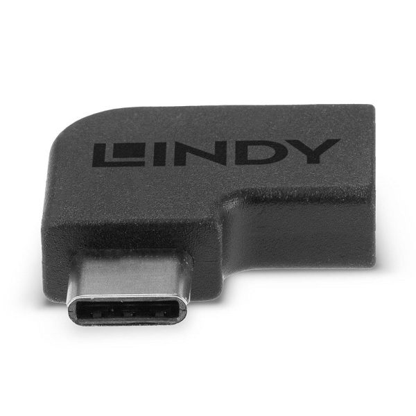 Adaptor Lindy USB-C 3.2 la USB C 90°, material PVC, - RealShopIT.Ro