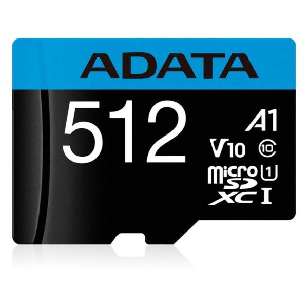 MicroSD ADATA 512GB citire 100 MB/s, scriere 25 MB/s, clasa - RealShopIT.Ro