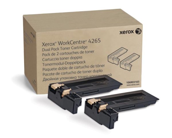 Toner Xerox 106R03103, black, dual pack, 50 k, WorkCentre 4265 - RealShopIT.Ro