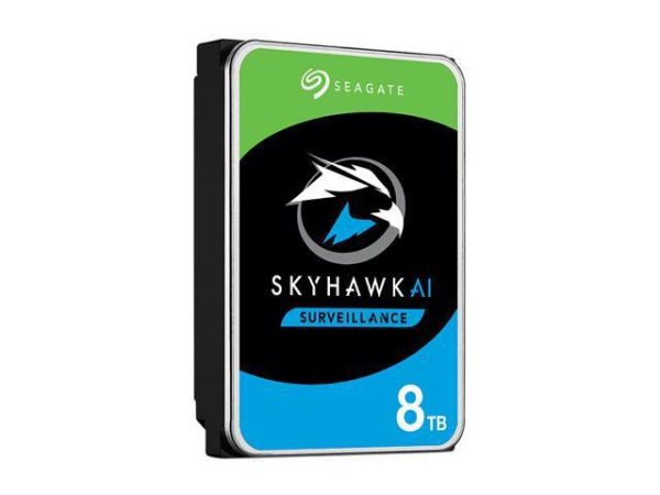 HDD Seagate® SkyHawk™ AI 8TB, 7200RPM, SATA III - RealShopIT.Ro