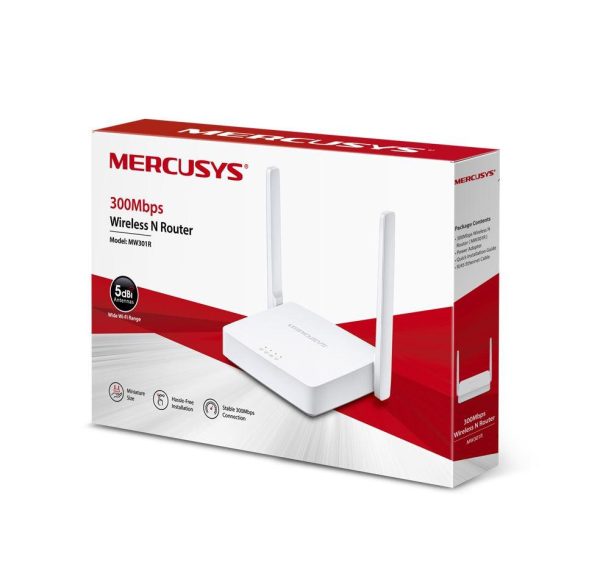 Router Wireless Mercusys N 300 Mbps, MW301R; Standarde Wireless: IEEE - RealShopIT.Ro