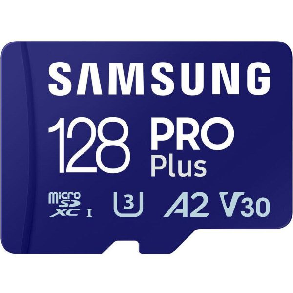 MicroSDHC PRO PLUS 128GB, Class10/Grade 3 adapter UHS-I MB-MD128DA/EU - RealShopIT.Ro