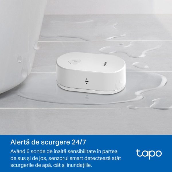 TP-LINK TAPO T300, Senzor smart de scurgeri de apa (necesită - RealShopIT.Ro