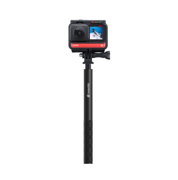 Selfie Stick Invisible Insta360, ONE X2,culoare neagra, USB C, remote - RealShopIT.Ro