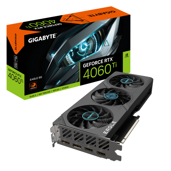 Placa video Gigabyte GeForce RTX 4060 TI EAGLE 8GB - RealShopIT.Ro