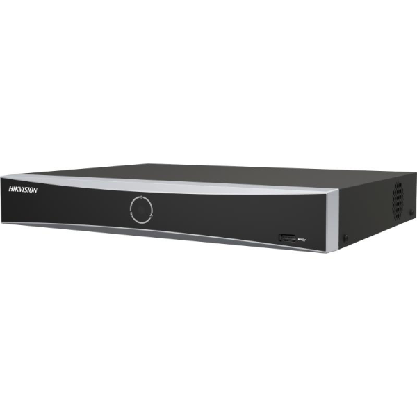 NVR Hikvision 8 canale 1U K Series AcuSense DS-7608NXI-K1/8P(D); 1-ch@12 - RealShopIT.Ro