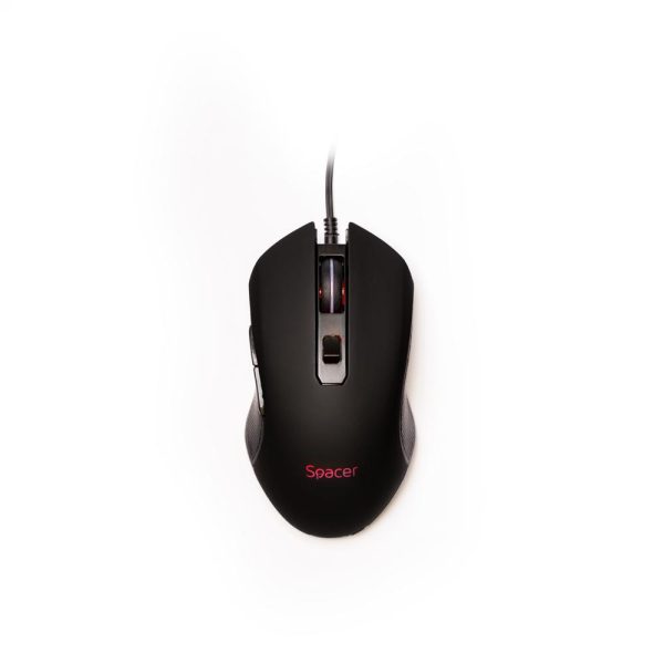 MOUSE Spacer Gaming SP-GM-01, cu fir, USB 2.4 GHz, optic, - RealShopIT.Ro