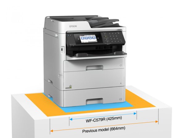 Multifunctional inkjet color Epson WF-579RDWF, dimensiune A4 (Printare, Copiere, Scanare, - RealShopIT.Ro