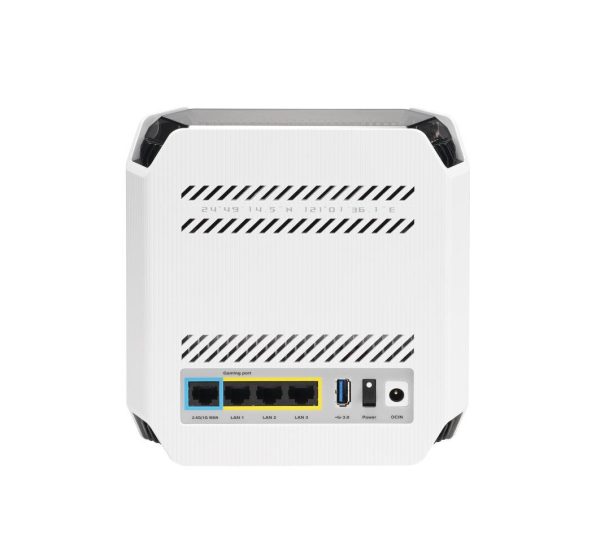 Router Wireless Asus GT6(W-1-PK)White, tri-band, WI-FI 6, Standard retea: WiFi - RealShopIT.Ro