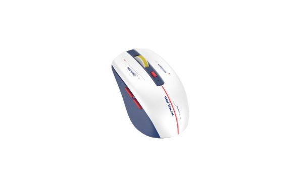 Mouse Serioux Flow 207 Wireless, reincarcabil USB-C, Albastru, senzor: - RealShopIT.Ro