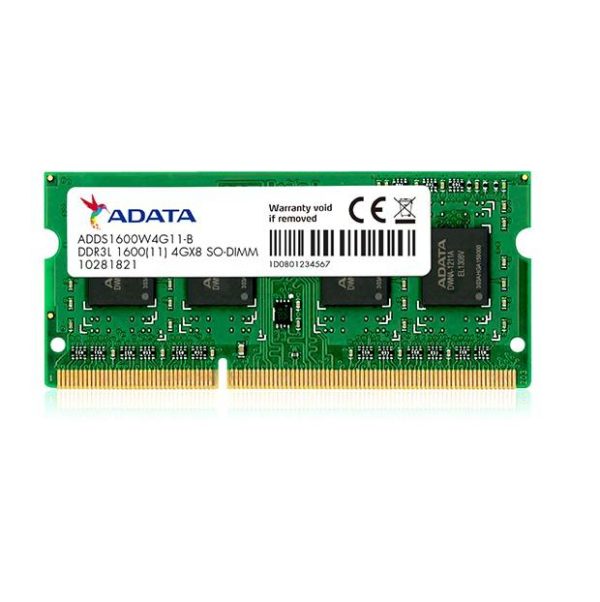 Memorie RAM notebook Adata, SODIMM, DDR3L, 8GB, CL11, 1600Mhz - RealShopIT.Ro