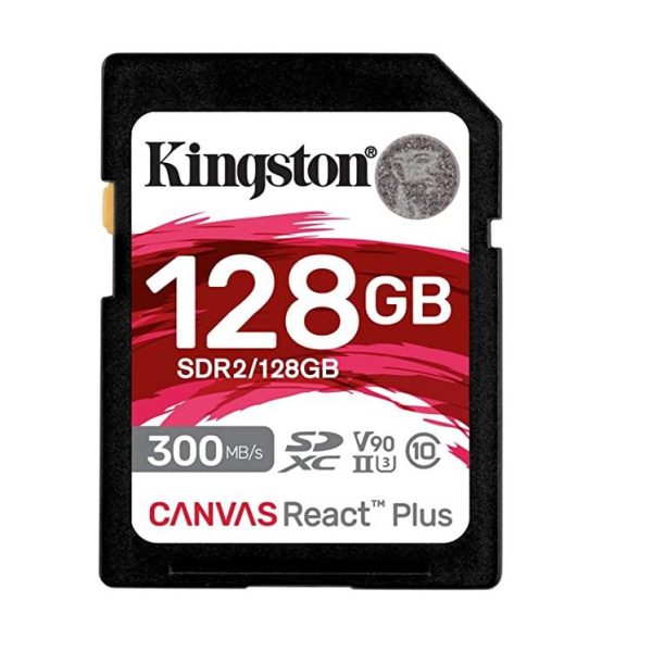Card de Memorie SDHC Kingston Canvas React Plus 128Gb, Class - RealShopIT.Ro