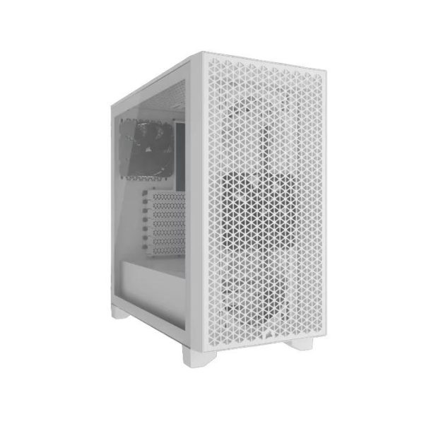 CARCASA CORSAIR 3000D AIRFLOW MID-TOWER TEMPERED GLASS WHITE - RealShopIT.Ro